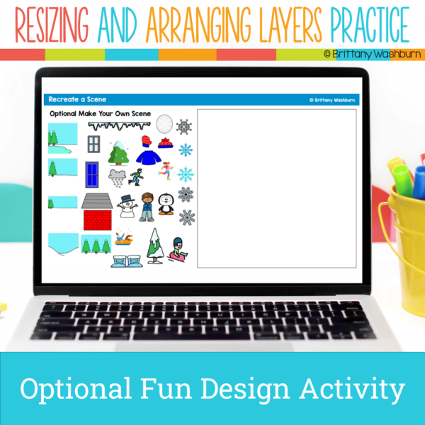 Winter theme graphic design lesson and activity (5) Winter theme graphic design lesson and activity (5)