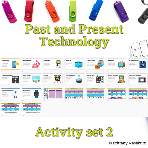 Past and present technology digital activities (5) Past and present technology digital activities (5)