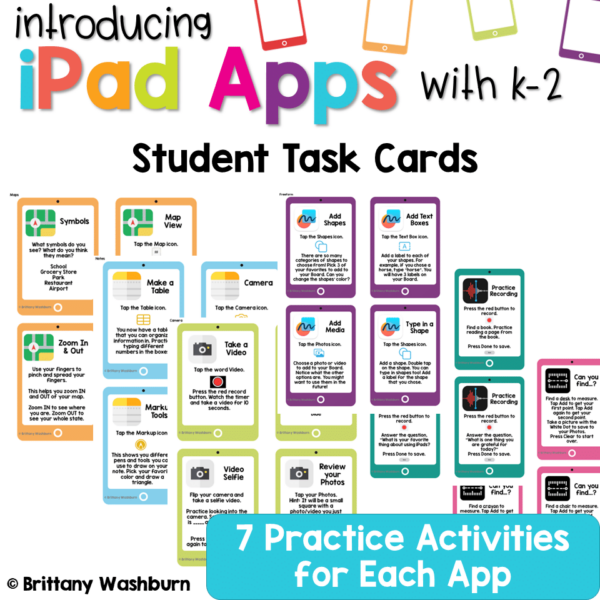 iPad app tutorials and task cards (4) iPad app tutorials and task cards (4)